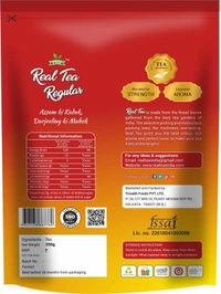 The Real Tea THF REAL TEA REGULAR 250GM Black Tea Pouch  (250 g) - 250G