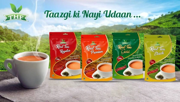 The Real Tea THF REAL TEA REGULAR 250GM Black Tea Pouch  (250 g) - 250G