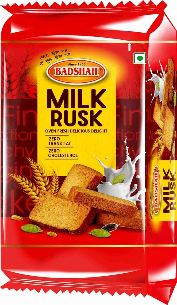 Badshah BADSHAH MILK RUSK Elaichi Flavor Milk Rusk of 100g each Elaichi flavored Milk Rusk  (100 g)