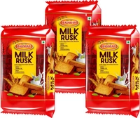 Badshah BADSHAH MILK RUSK Elaichi Flavor Milk Rusk of 100g each Elaichi flavored Milk Rusk  (100 g)
