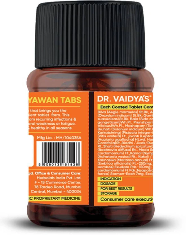 Dr Vaidya's Chyawan Tablets -30 CAPSULES