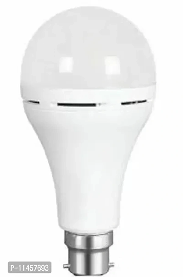 LED Rechargeable Emergency Inverter Bulb  - White, Free