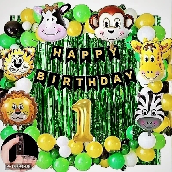 Kids BIRTHDAY DECORATION FULL KIT  - Japanese Laurel