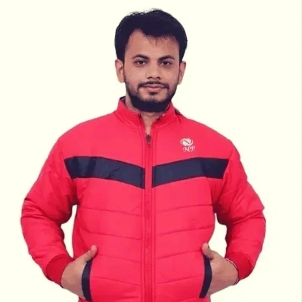 Classic Bomber Jacket  - Red