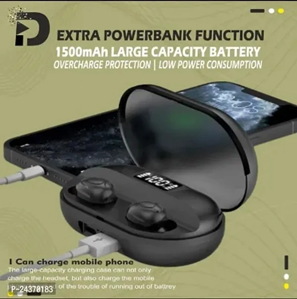 *Airpod New Pro withCharging Case Bluetooth Gaming Headset* - Black