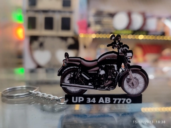 No. Plate Keychain