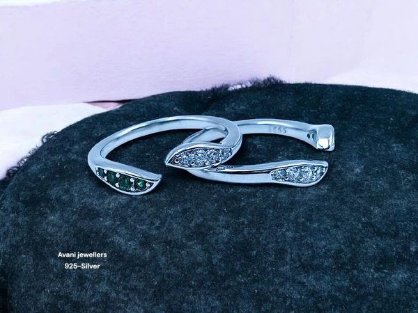 Silver Fancy Stone Bichiya - 3.11
