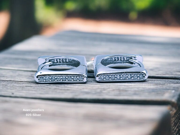Silver Italian Fancy Earrings - 2.52