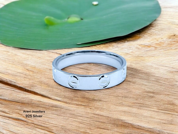 Silver Gents Bands - 3.97, 32