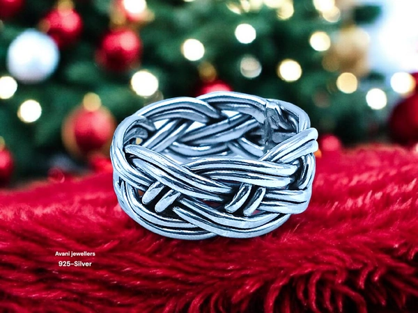 Silver Gents Bands - 6.68, 17