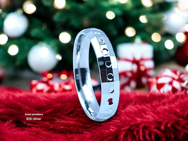 Silver Gents Bands - 2.63, 17