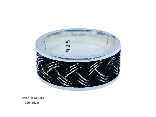 Silver Gents Bands - 7.33, 17