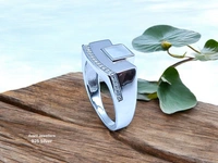 Silver Gents Fancy Rings - 5.38, 21