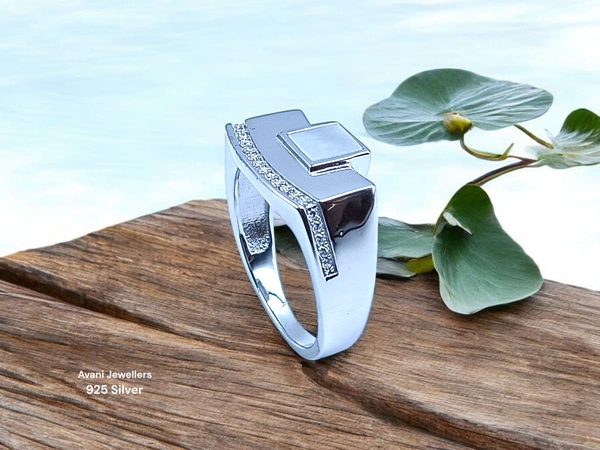 Silver Gents Fancy Rings - 5.38, 21