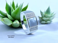 Silver Gents Fancy Rings - 5.83, 25