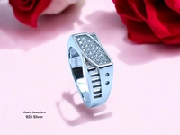 Silver Gents Fancy Rings - 5.3, 19