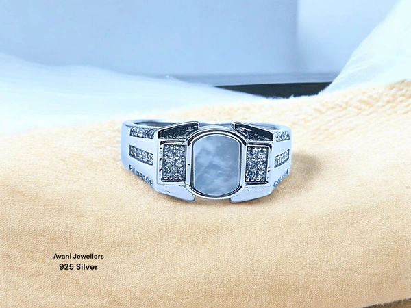 Silver Gents Fancy Rings - 5.47, 21