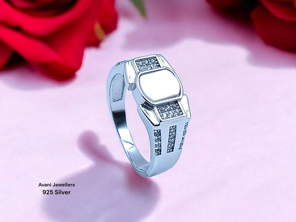Silver Gents Fancy Rings - 5.47, 21