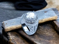 Silver Gents Fancy Rings - 8.82, 21