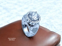 Silver Gents Fancy Rings - 8.29, 17