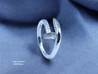 Silver Gents Fancy Rings - 2.96, 17