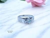 Silver Gents Fancy Rings - 3.63, 20