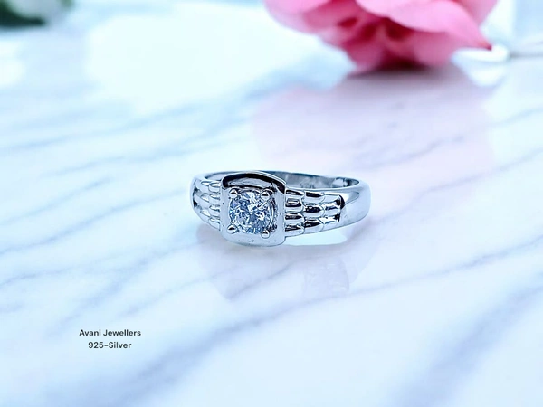 Silver Gents Fancy Rings - 2.67, 21