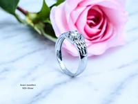 Silver Gents Fancy Rings - 2.67, 21