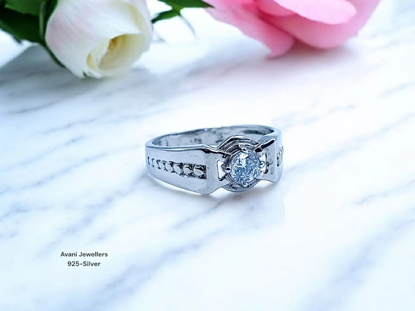 Silver Gents Fancy Rings - 2.5, 18