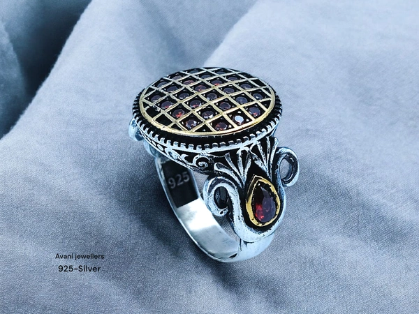 Silver Gents Fancy Rings - 13.92, 27