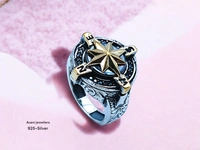 Silver Gents Fancy Rings - 12.82, 22