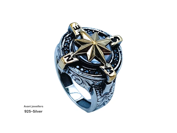 Silver Gents Fancy Rings - 12.82, 22