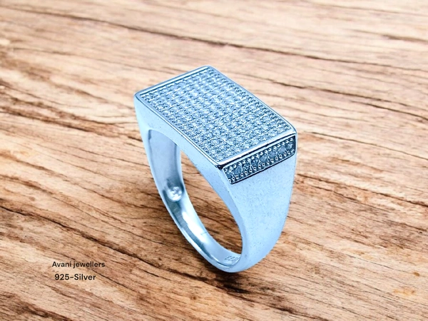 Silver Gents Fancy Rings - 7.55, 27