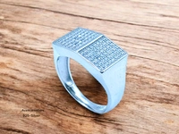 Silver Gents Fancy Rings - 7.08, 27