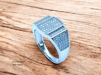 Silver Gents Fancy Rings - 6.44, 26