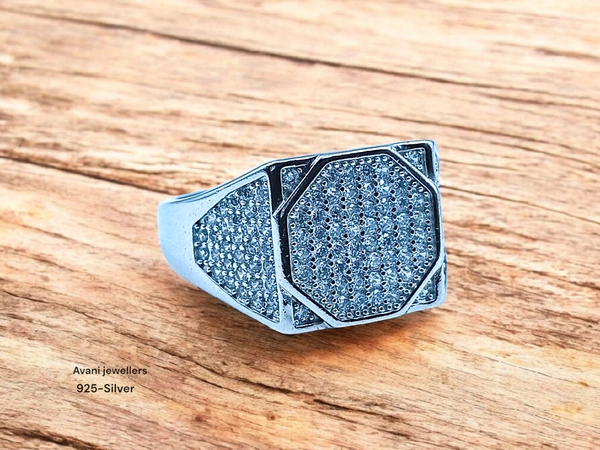 Silver Gents Fancy Rings - 6.53, 27