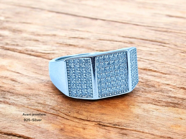 Silver Gents Fancy Rings - 6.82, 21
