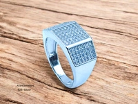 Silver Gents Fancy Rings - 6.82, 21