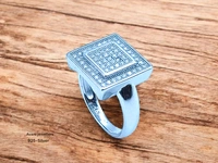 Silver Gents Fancy Rings - 5.33, 17