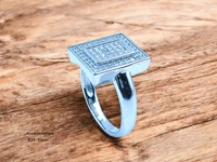 Silver Gents Fancy Rings - 5.3, 20