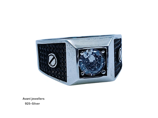 Silver Gents Fancy Rings - 29, 8.78