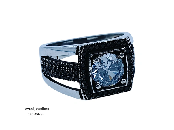 Silver Gents Fancy Rings - 22, 8.69