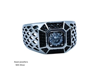 Silver Gents Fancy Rings - 29, 8.43
