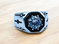Silver Gents Fancy Rings - 19, 7.24