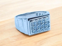 Silver Gents Fancy Rings - 19, 4.68