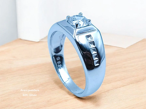 Silver Gents Fancy Rings - 23, 6.49