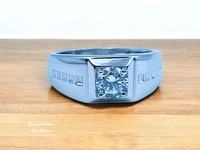 Silver Gents Fancy Rings - 23, 6.49