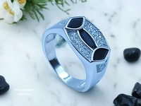 Silver Gents Fancy Rings - 18, 6.22