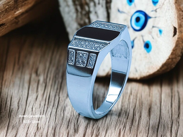 Silver Gents Fancy Rings - 21, 6.26