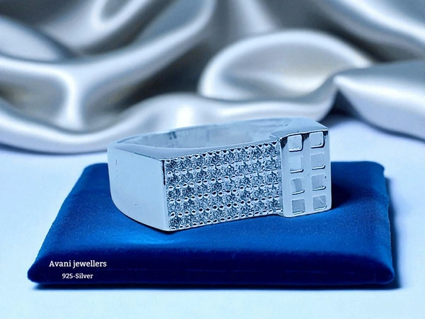 Silver Gents Fancy Rings - 22, 4.03, 4.03